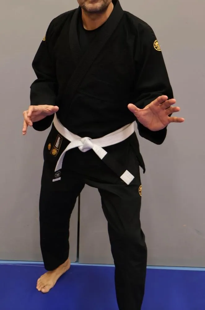 Tatami Estilo Gold Label kimono BJJ nero pesante