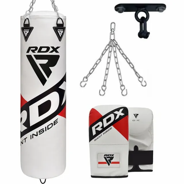 RDX F10 Sacco Boxe 4ft kit 4 in 1 con guanti