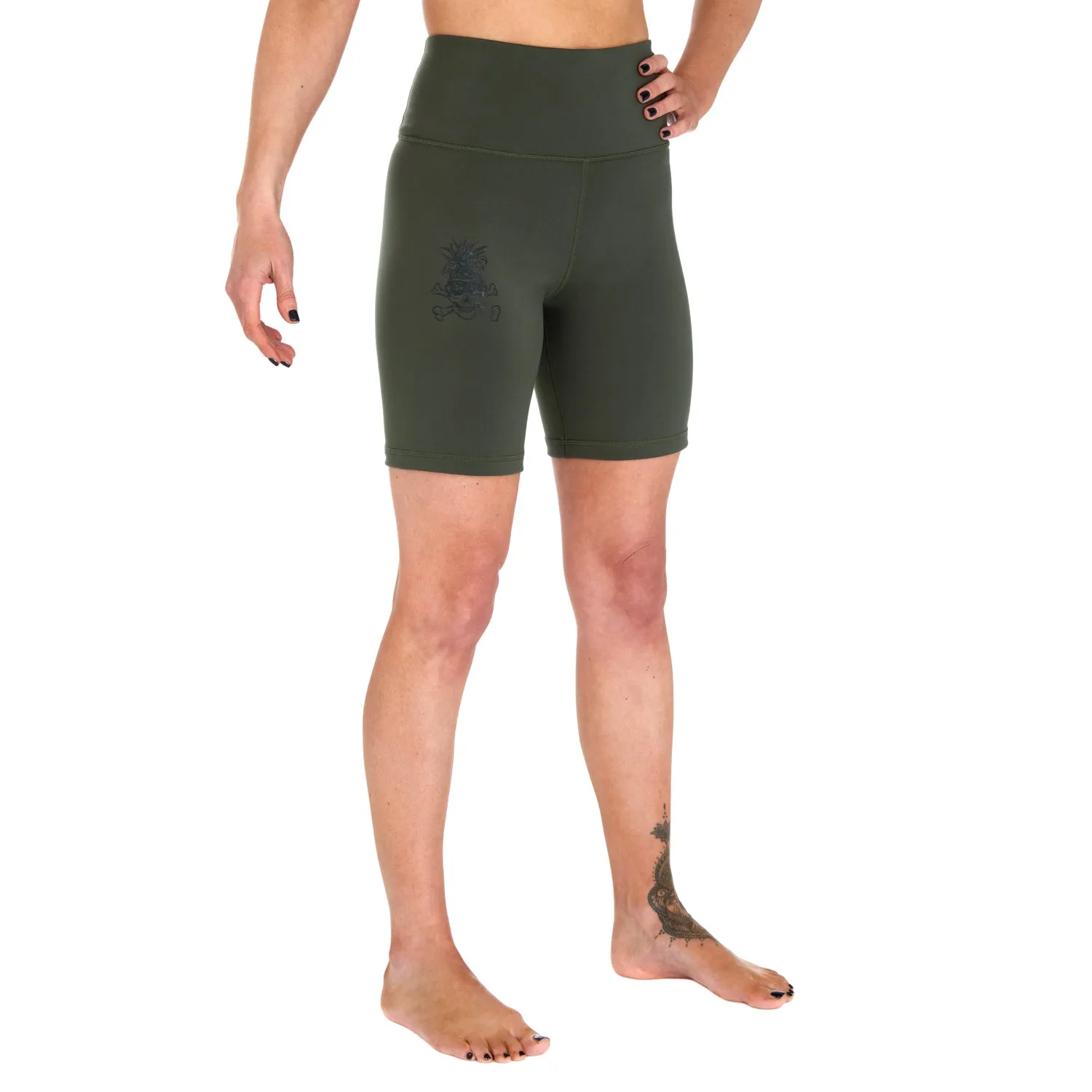 Tatami Fightwear REORG Pineapple Shorts Compressione Donna Kaki