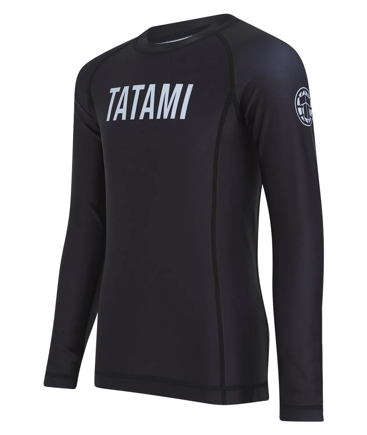 Tatami Helena rash guard bambini maniche lunghe nera protettiva