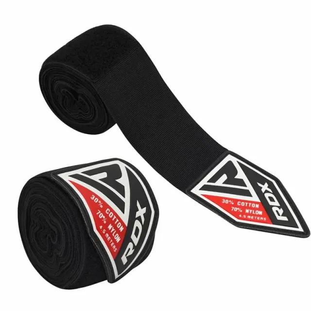 RDX RB Bendaggi Boxe Elastici 4.5m Protezione Mani