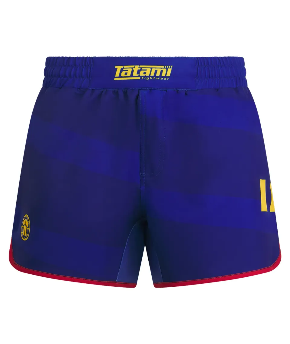 Tatami Nomad shorts MMA uomo blu navy eco tessuto riciclato