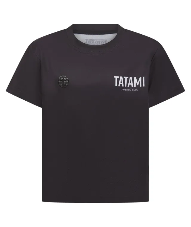Tatami JJ Club Mesh t-shirt grappling bimbo nera
