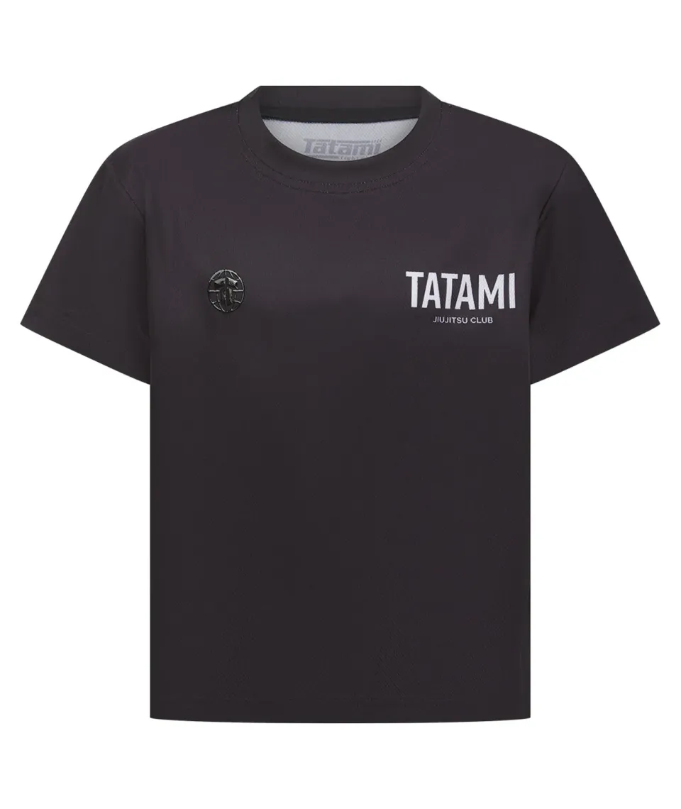 Tatami JJ Club Mesh t-shirt grappling bimbo nera