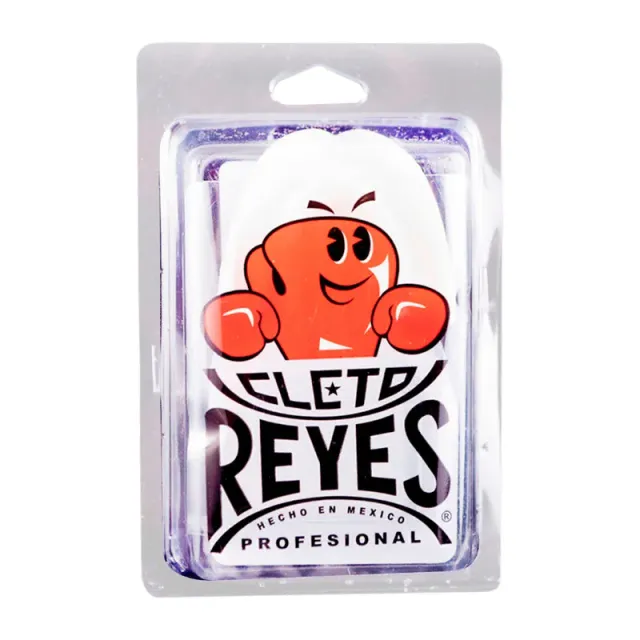 Cleto Reyes paradenti boxe bianco con custodia