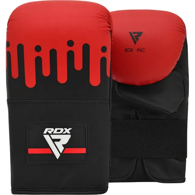 RDX F9 Guantini da Sacco Boxe Rossi 4oz Leggeri