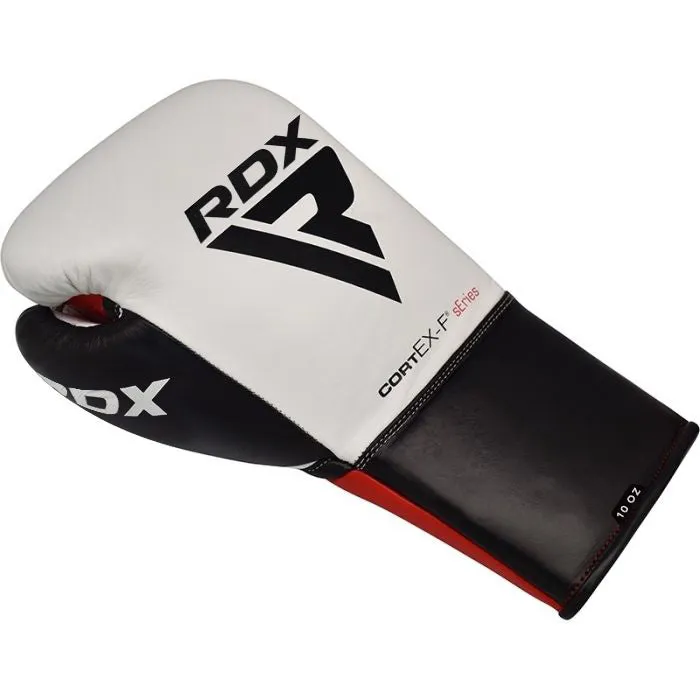 RDX C2 Fight Guantoni Boxe Pelle 10oz Rossi da Match