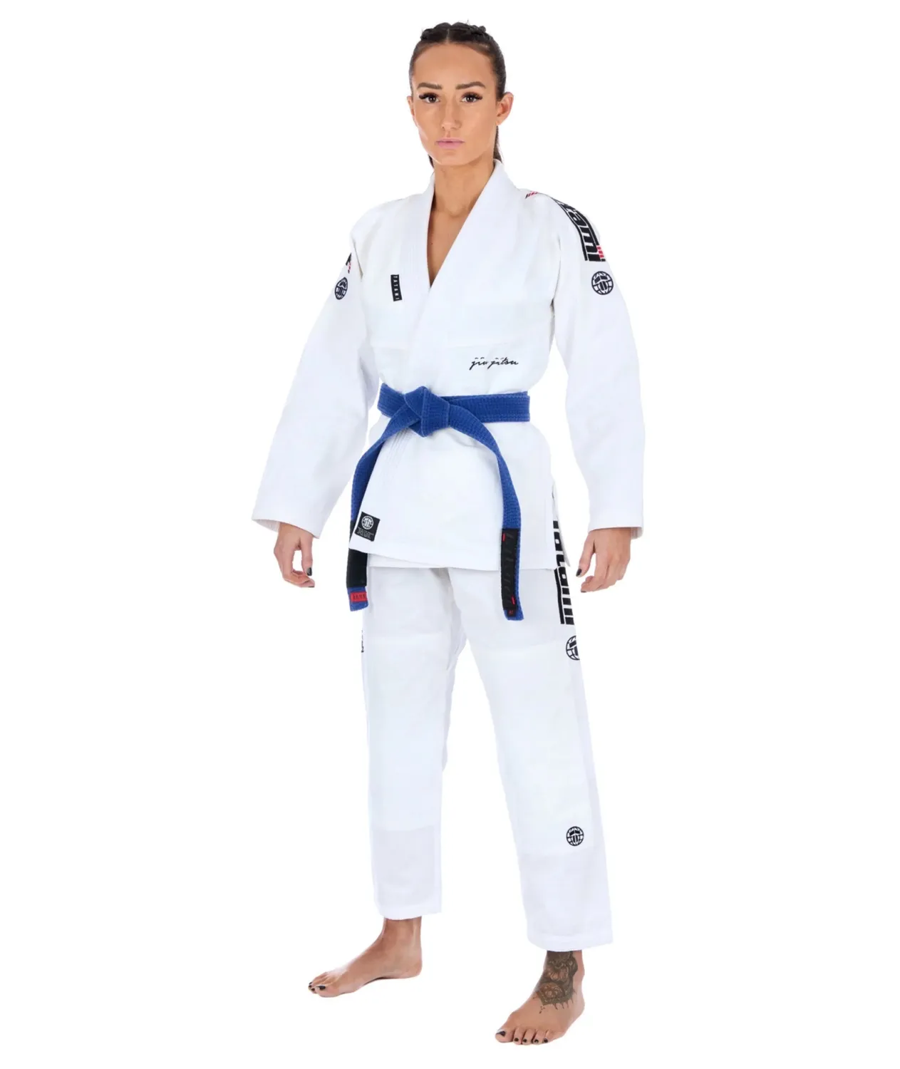 Tatami Elements Superlite Kimono Donna Bianco F2 leggero