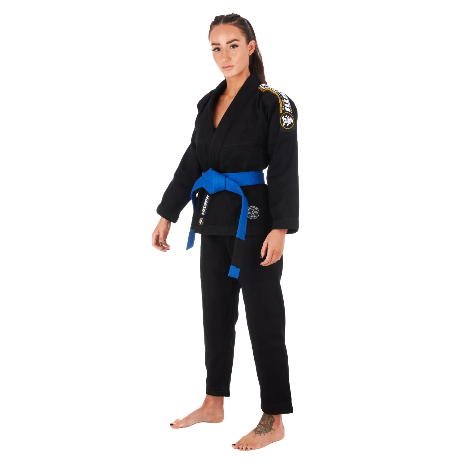 Tatami Nova Absolute kimono BJJ donna nero F1 leggero