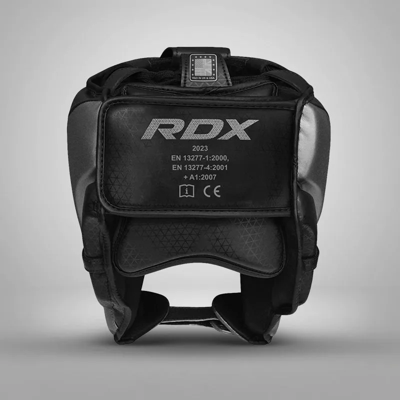 RDX L1 Mark casco boxe full face dorato protezione