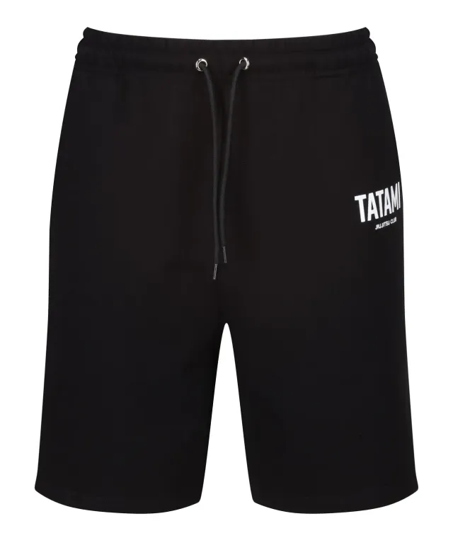 Tatami Fightwear JJ Club Leisure pantaloncini neri cotone