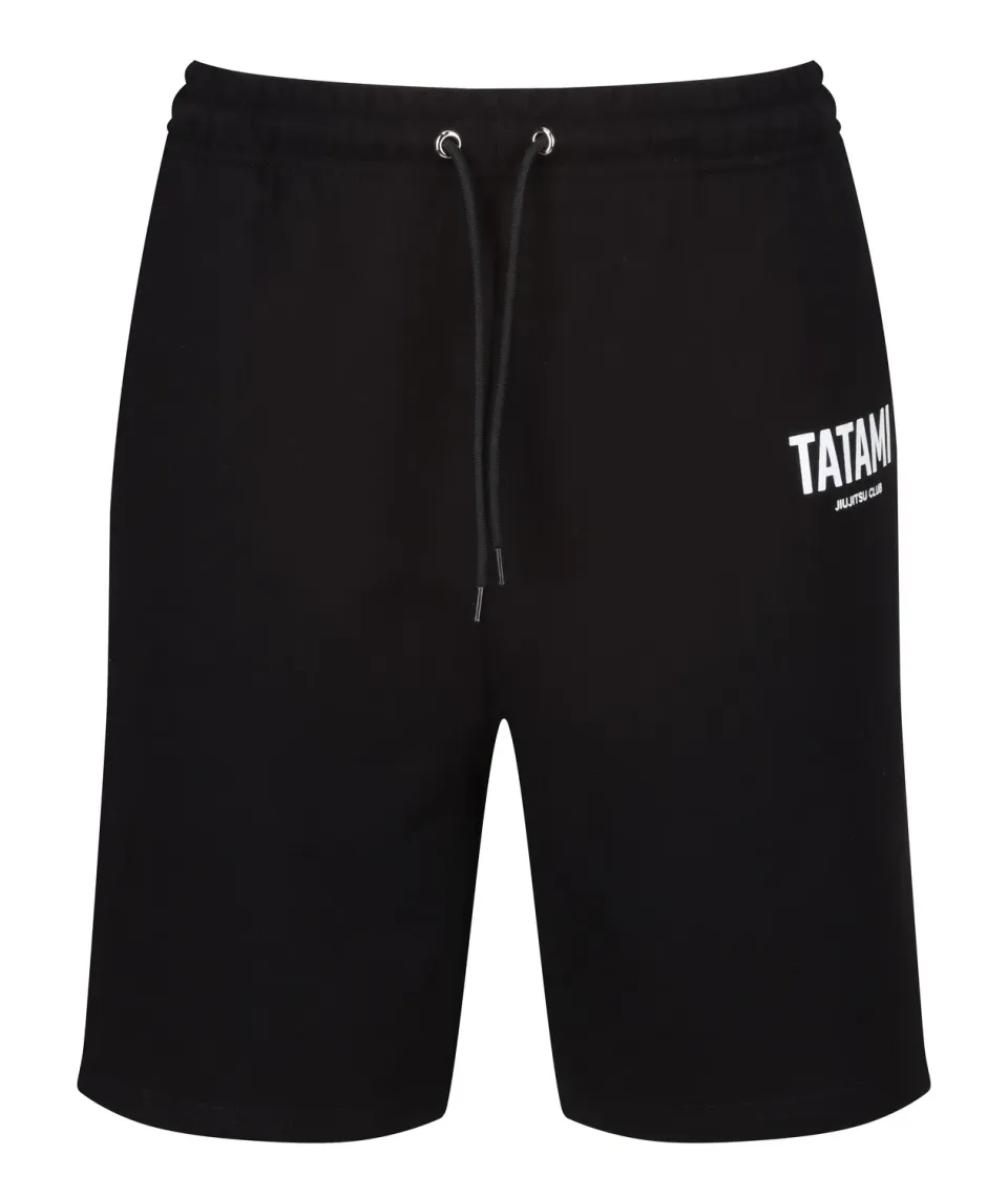 Tatami Fightwear JJ Club Leisure pantaloncini neri cotone