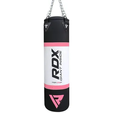 RDX X4 sacco boxe 4ft set 4in1 pelle
