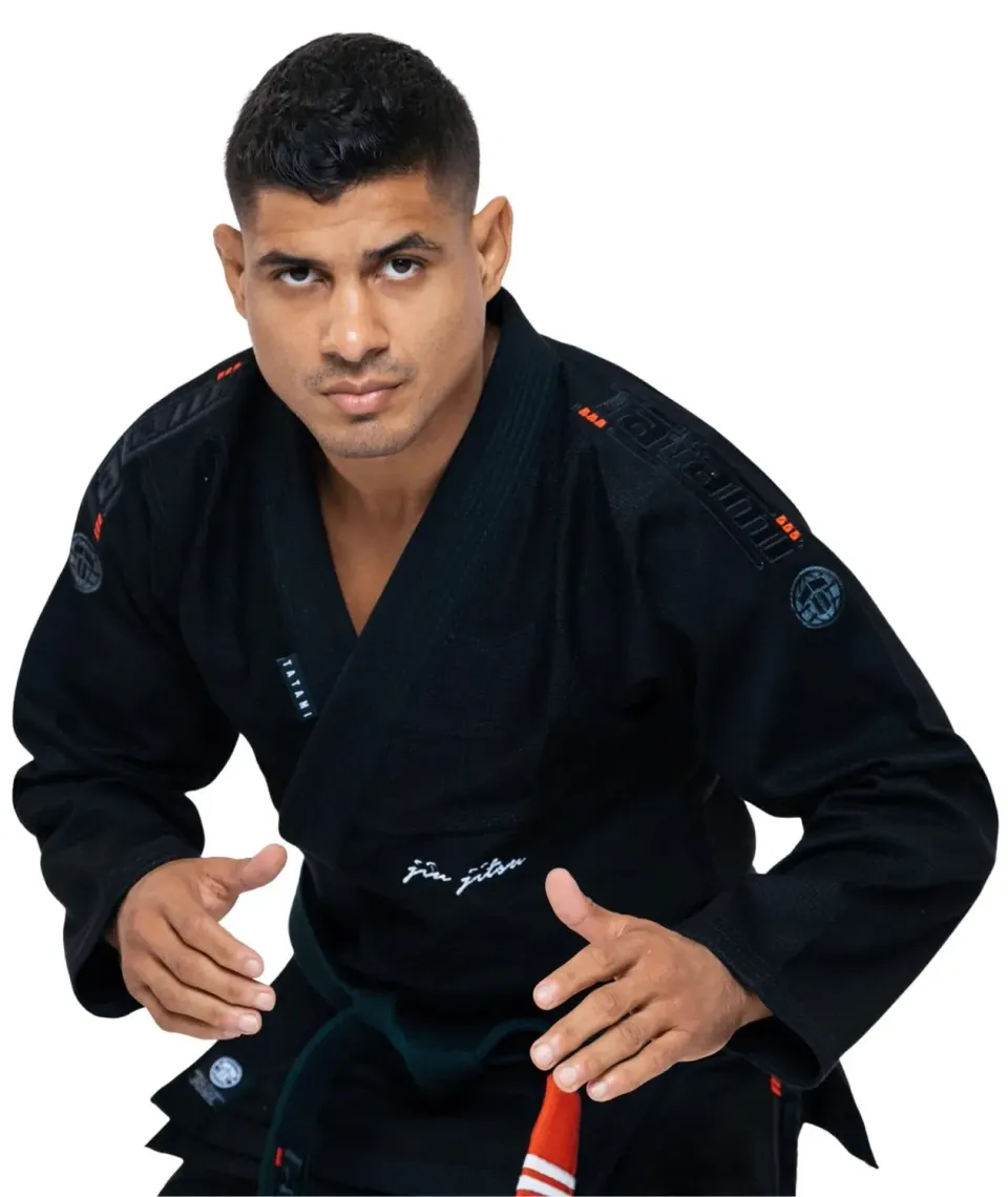 Tatami Elements Superlite Kimono BJJ Nero Leggero