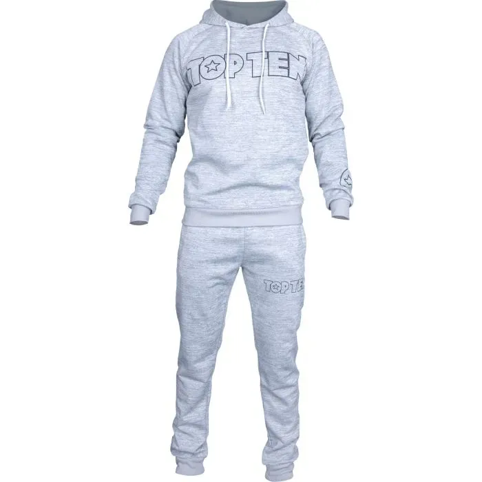 TOP TEN Wolf tuta misto cotone con cappuccio