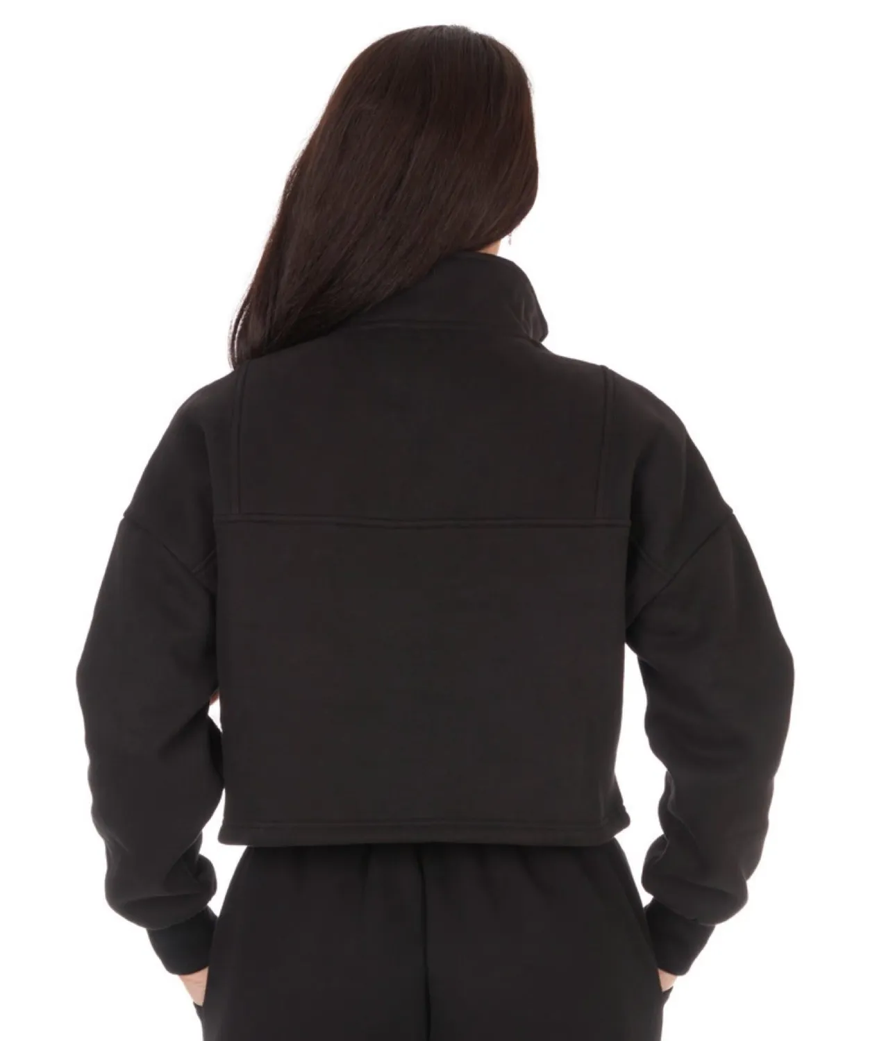 Tatami Fightwear Peak felpa mezza zip donna nera