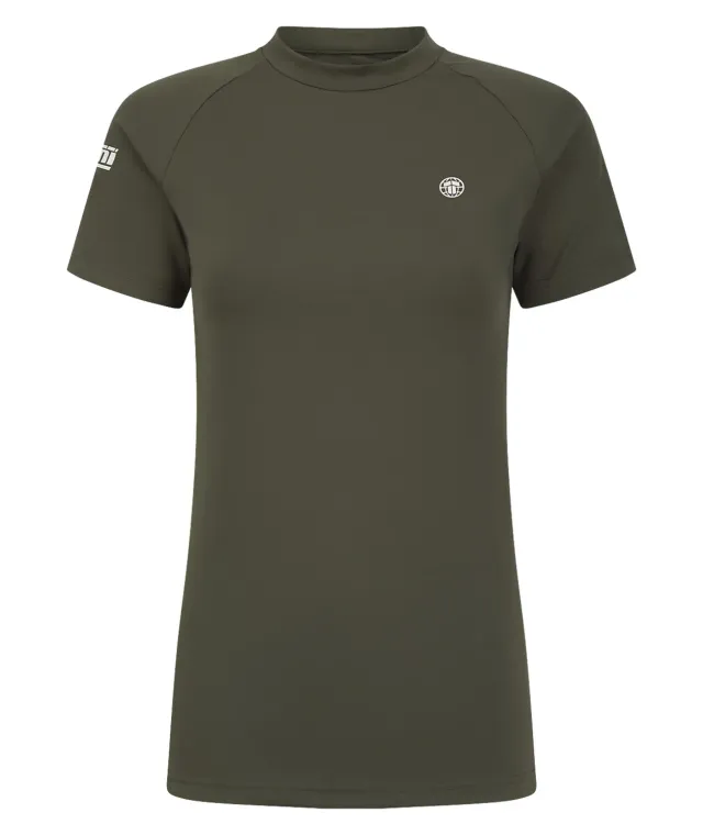 Tatami Fightwear Agile rash guard donna khaki manica corta