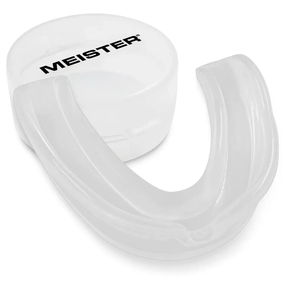 Meister MMA paradenti singolo modellabile con custodia