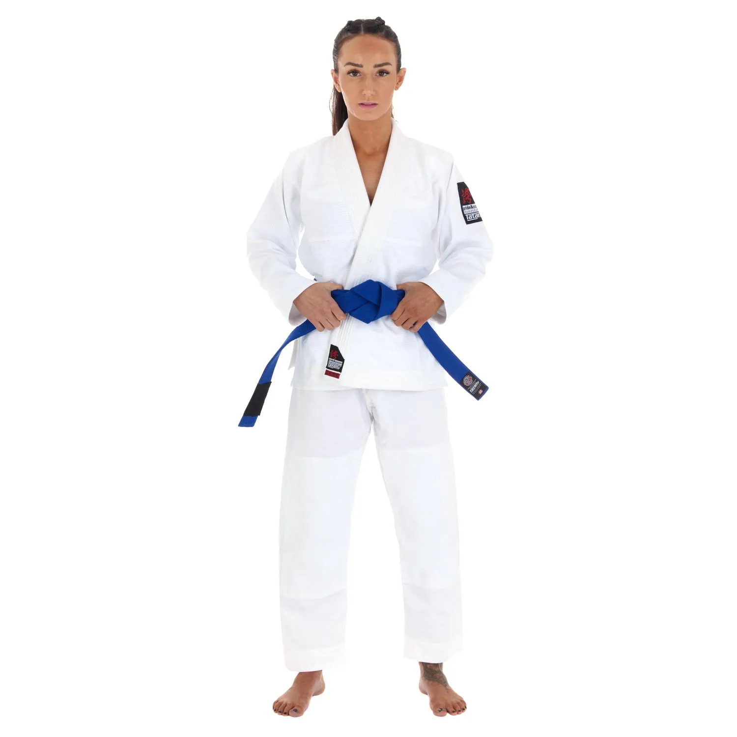 Tatami Hokori 2.0 kimono BJJ donna bianco leggero
