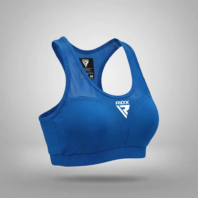 RDX Wako Approved Reggiseno Sportivo Nero Senza Cuciture