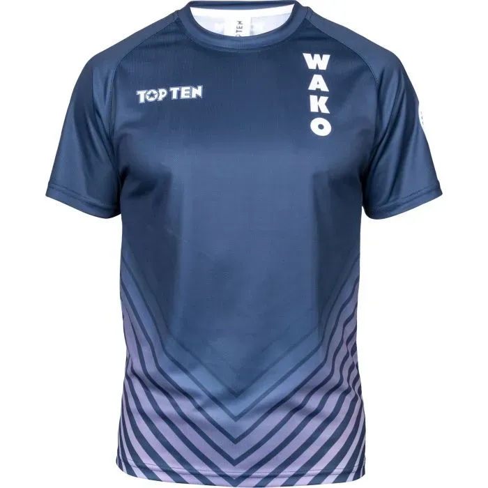 TOP TEN WAKO Rail t-shirt poliestere