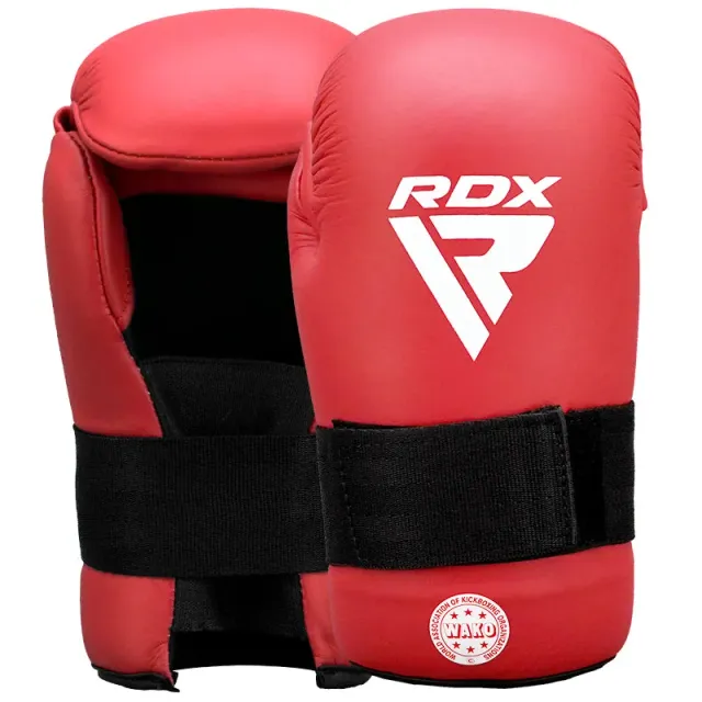 RDX T1 Point Fighter guanti kickboxing rossi pelle