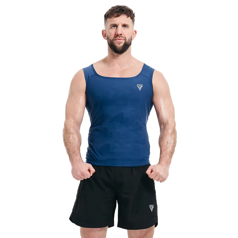 RDX M1 gilet sauna uomo senza cerniera sudorazione