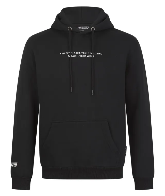Tatami Fightwear Product Of The Mats felpa nera cappuccio