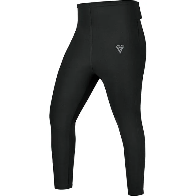 RDX Sauna leggings donna termici sudorazione neri