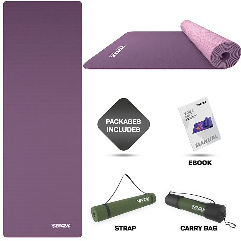 RDX MJ tappetino yoga TPE 6mm antiscivolo