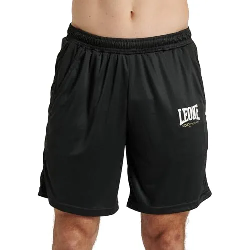 Leone1947 Logo ABX121 shorts uomo XXL neri traspiranti