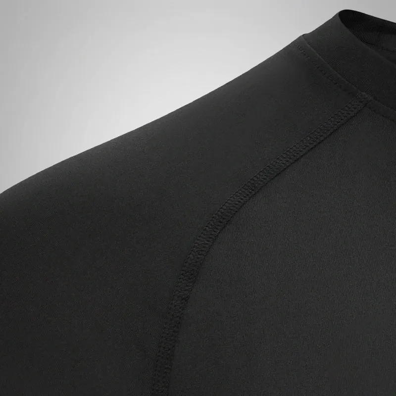 RDX Brave B1 Rash Guard Nera Uomo Compressione