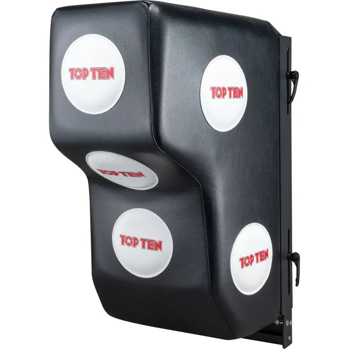 TOP TEN 7Points colpitore da parete nero boxe