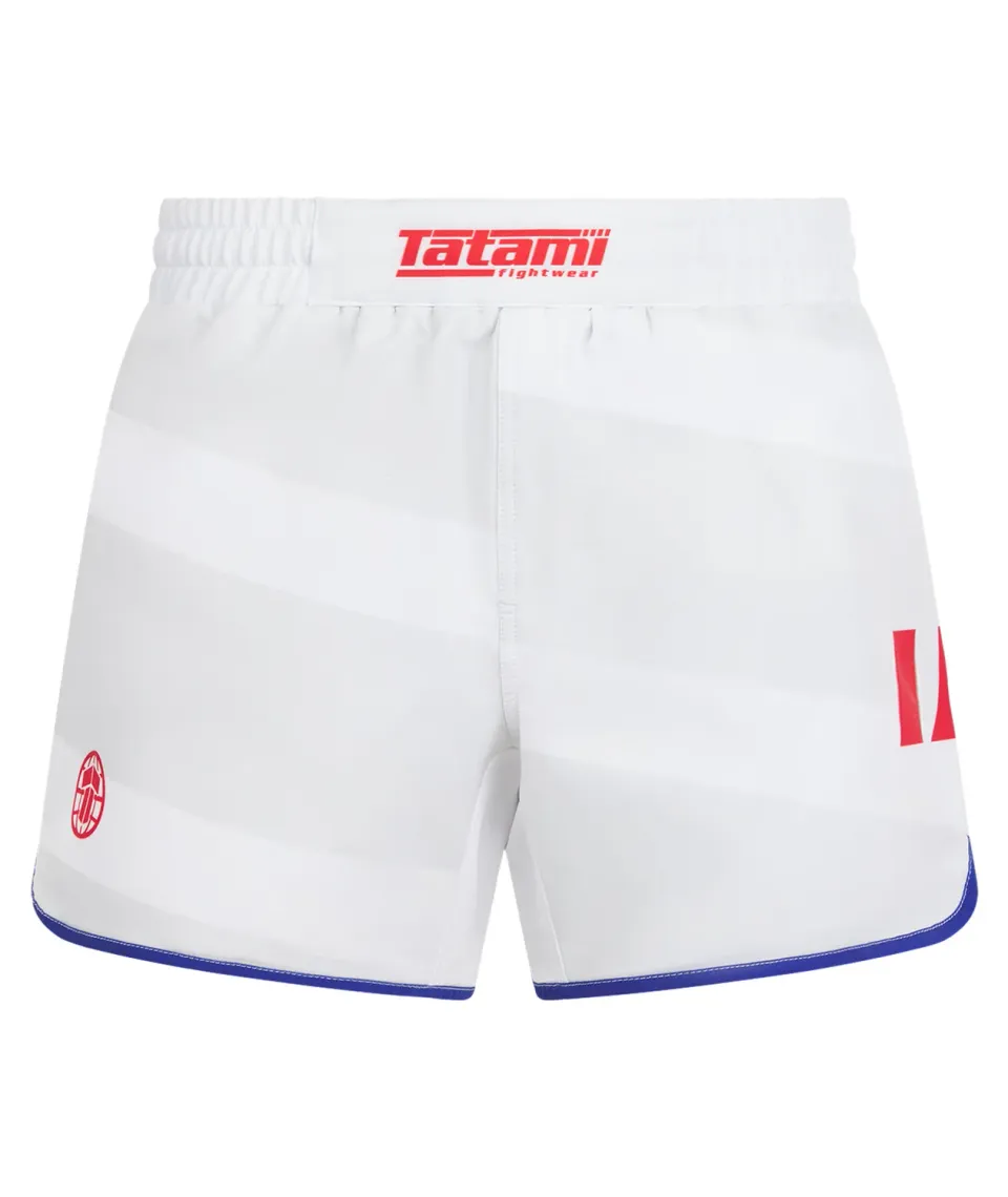 Tatami Fightwear Nomad shorts uomo bianchi blu grappling