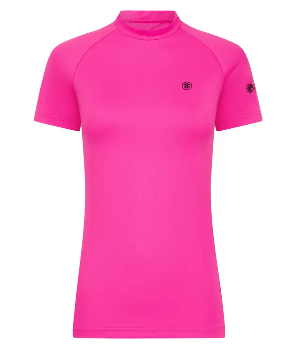 Tatami Fusion Short Sleeve rash guard donna rosa S manica corta