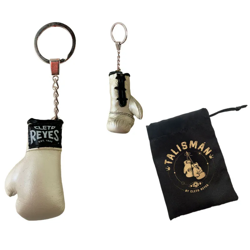 Cleto Reyes Talisman mini guanto portachiavi pelle