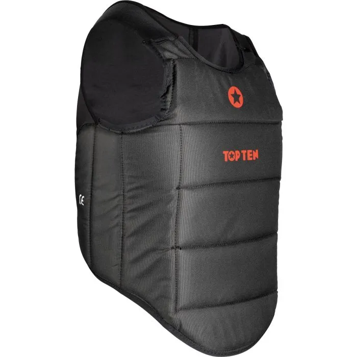 TOP TEN Signet corpetto bambini kickboxing mesh