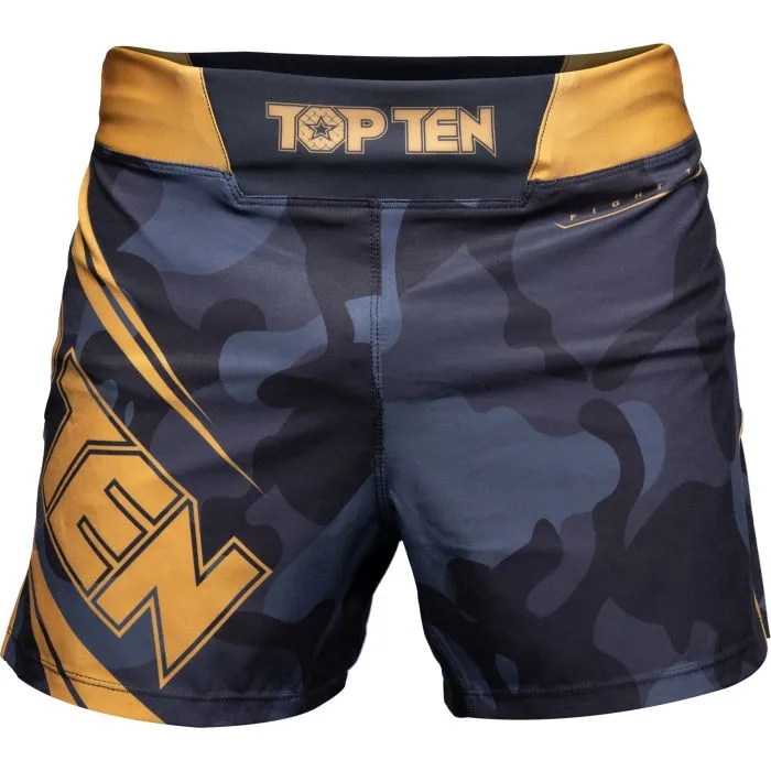 TOP TEN Superior Black Force shorts MMA camouflage