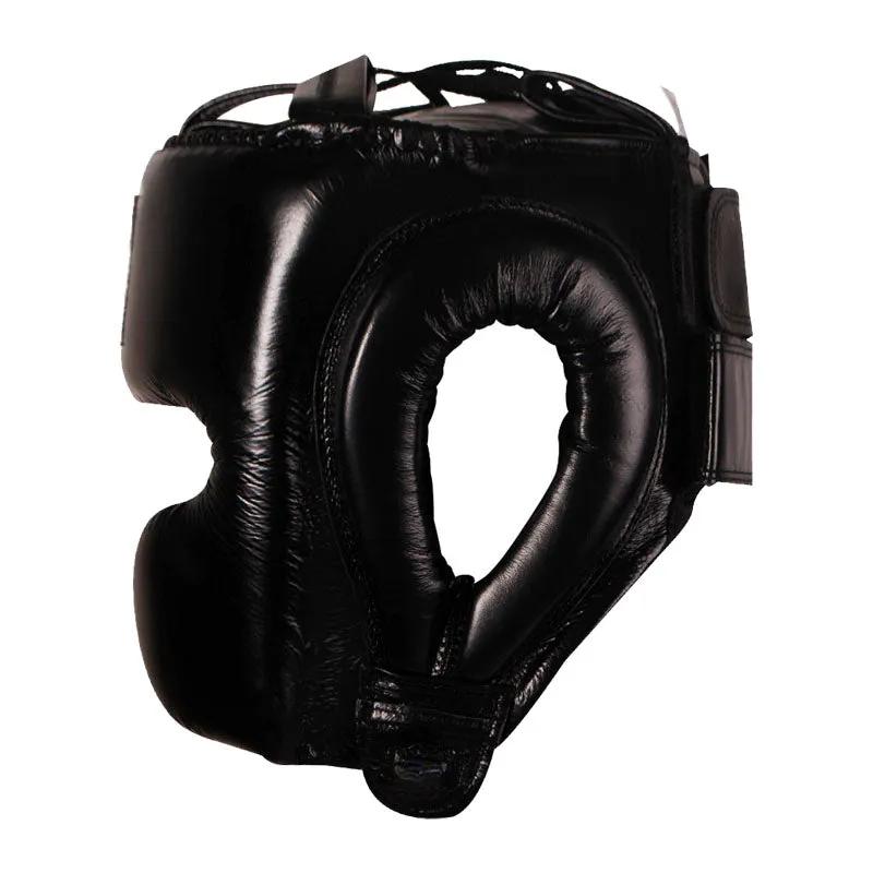 Cleto Reyes casco boxe pelle con zigomi protezione
