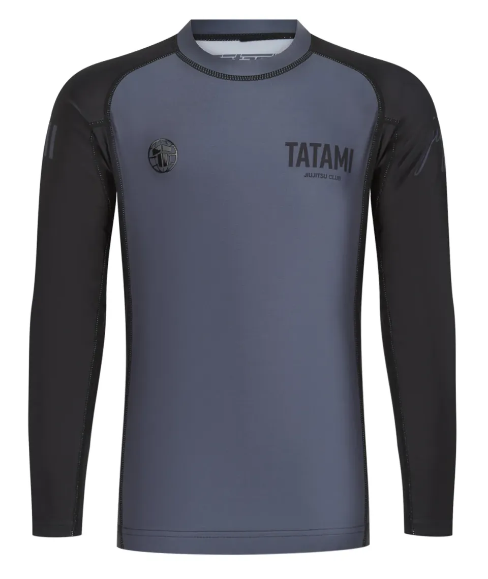Tatami JJ Club rash guard bambino grigia manica lunga