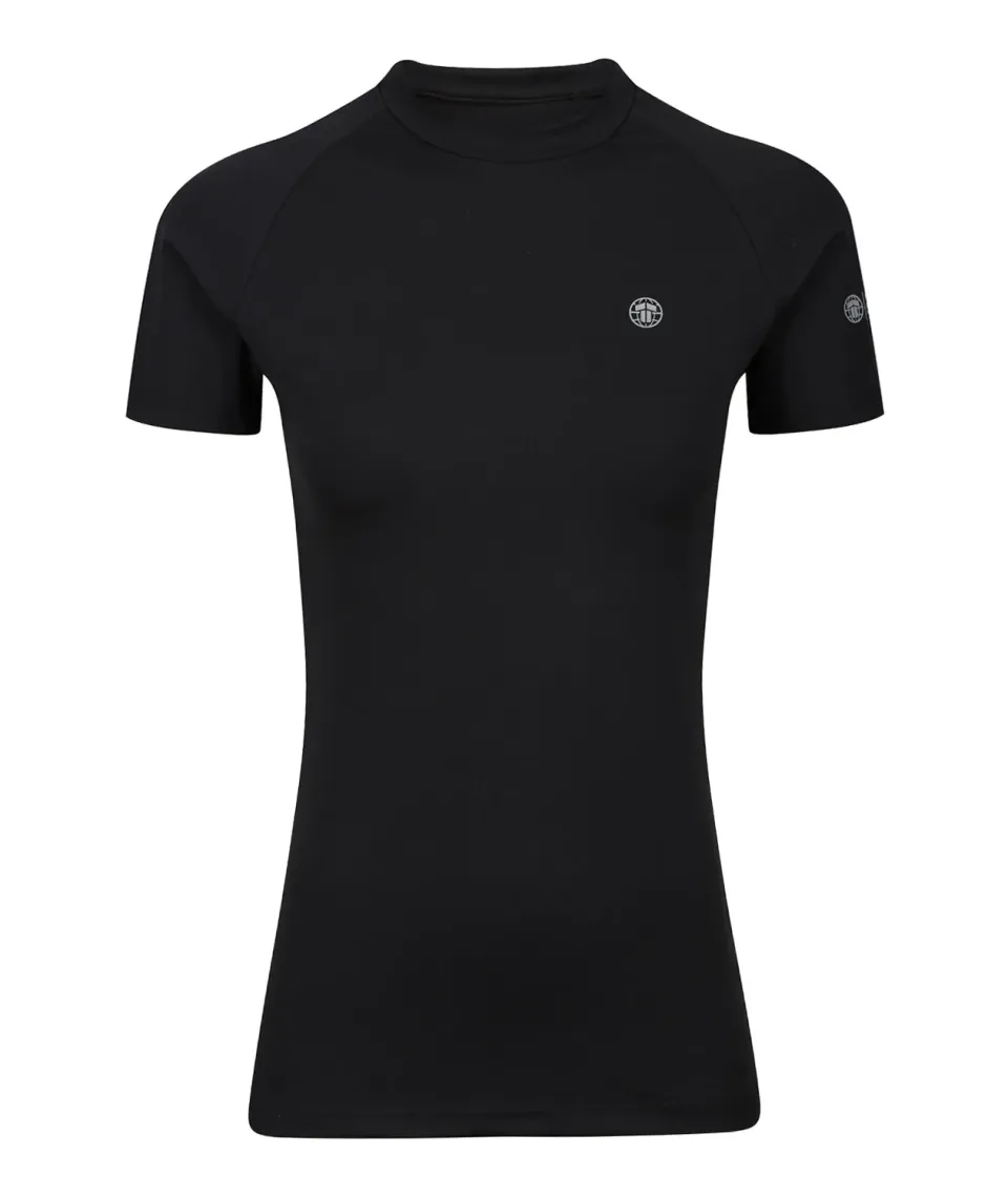 Tatami Ladies Fusion Black rash guard donna manica corta