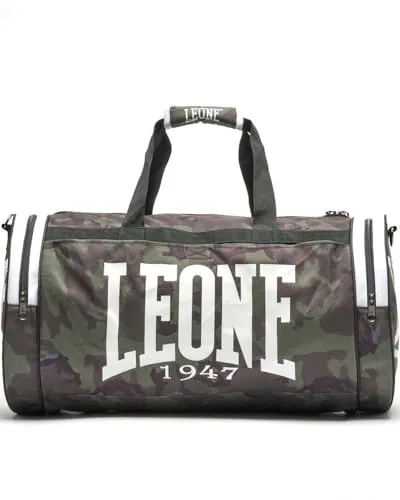 Leone1947 Camouflage Borsone Sportivo Verde 45 Litri