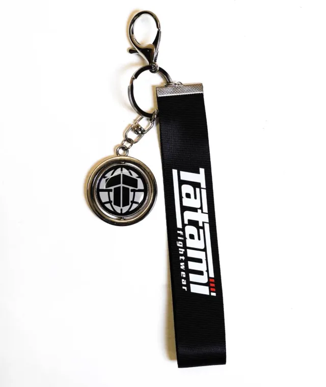 Tatami Fightwear Lanyard portachiavi nero metallo
