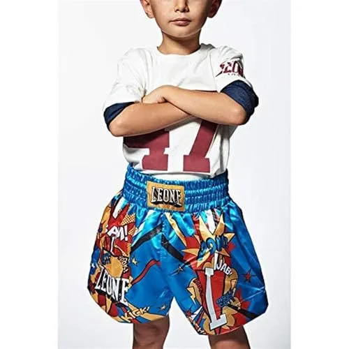 Leone 1947 Hero Shorts Thai Junior ABJ02 Satin Bimbo