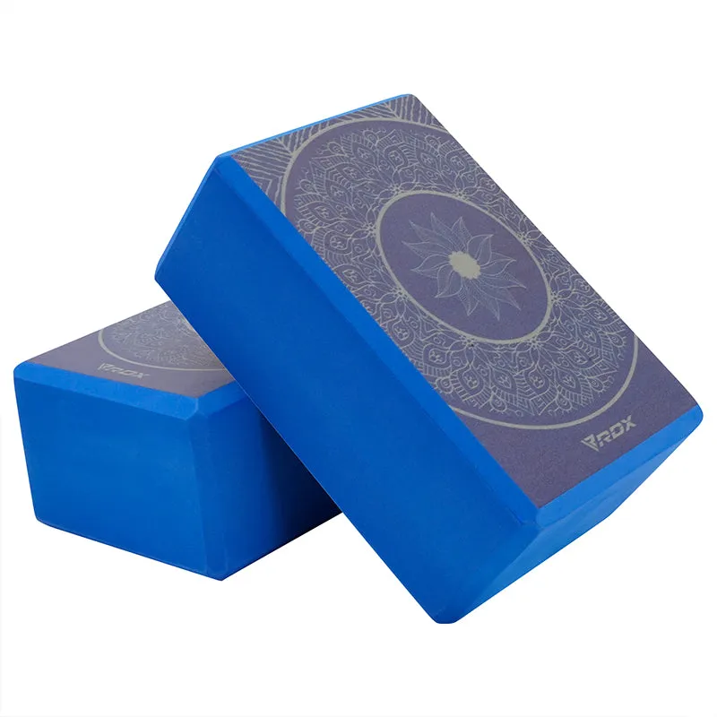 RDX D19 Blocco Yoga EVA Antiscivolo 23x15cm Alta Densità