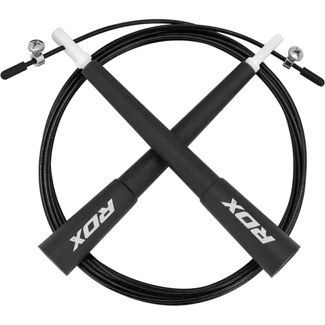 RDX C8 Corda Salto Regolabile Acciaio 3m