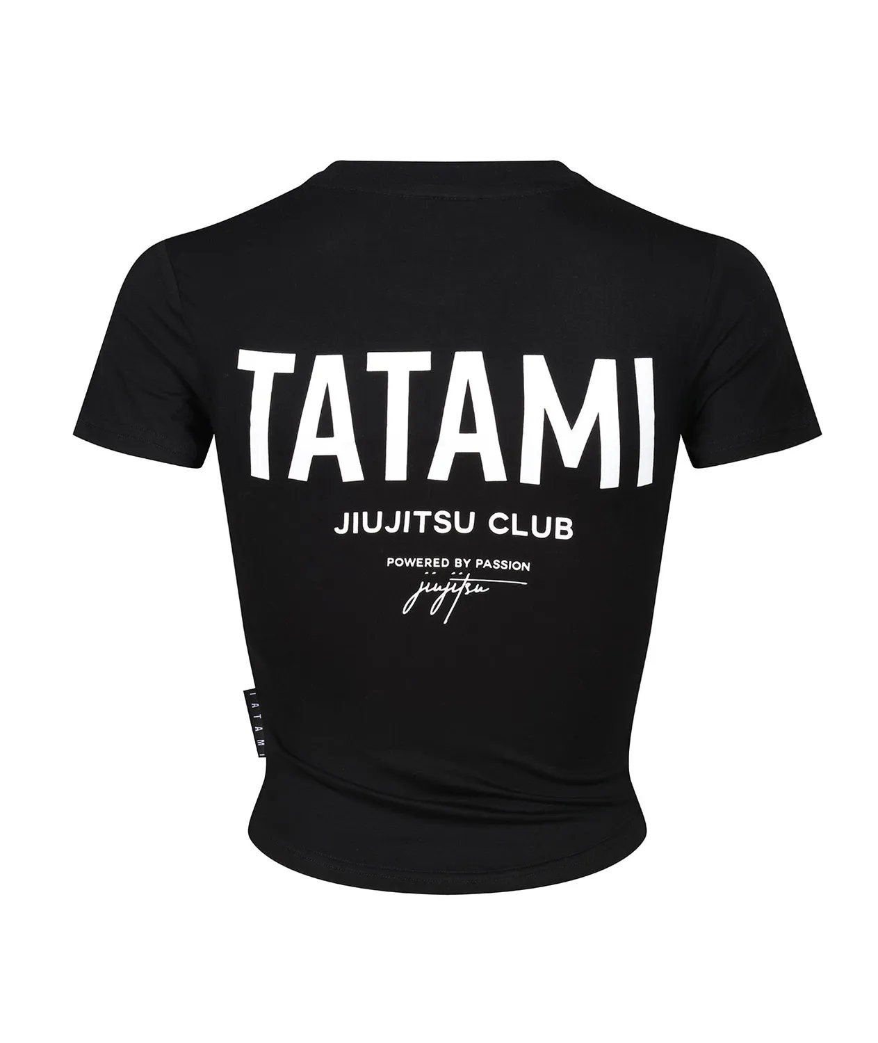Tatami JJ Club T-Shirt Donna Cropped Nera