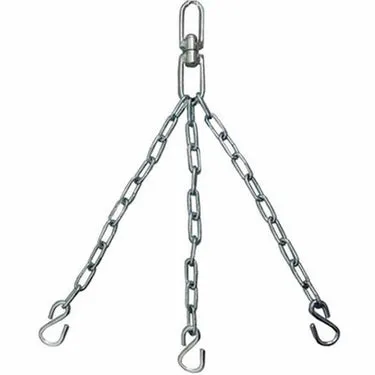 RDX X1 Catene Sacco Boxe Acciaio 3 Ganci 100kg