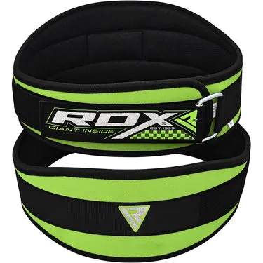 RDX cintura palestra neoprene 6 pollici sostegno