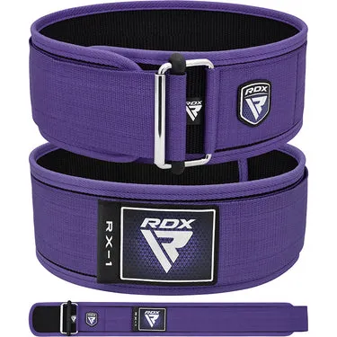 RDX RX1 cintura sollevamento donna nylon 4 pollici